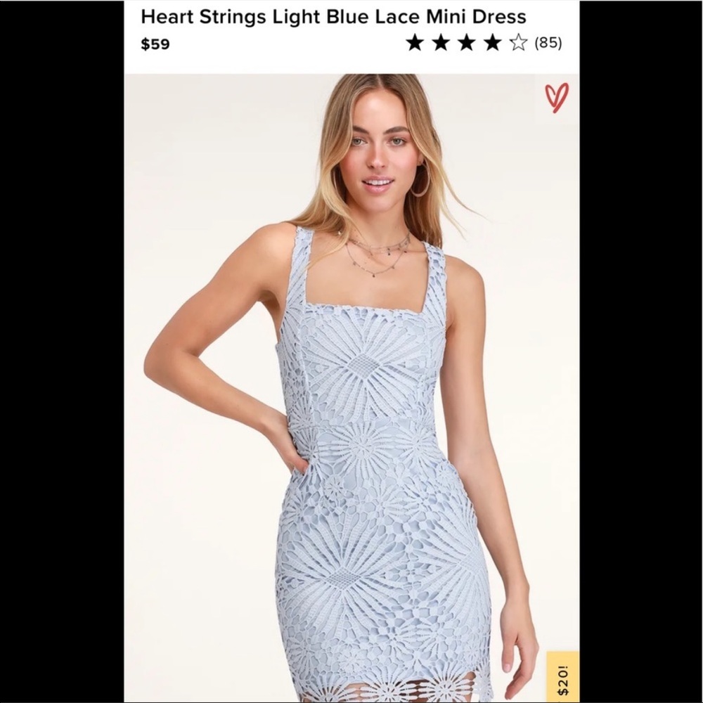 Lulu’s blue dress